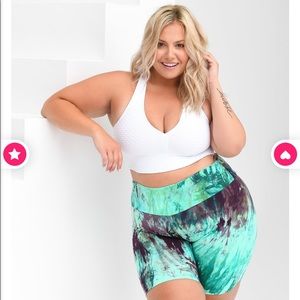 Booty by Brabants Curvy Marble Shorts Acai